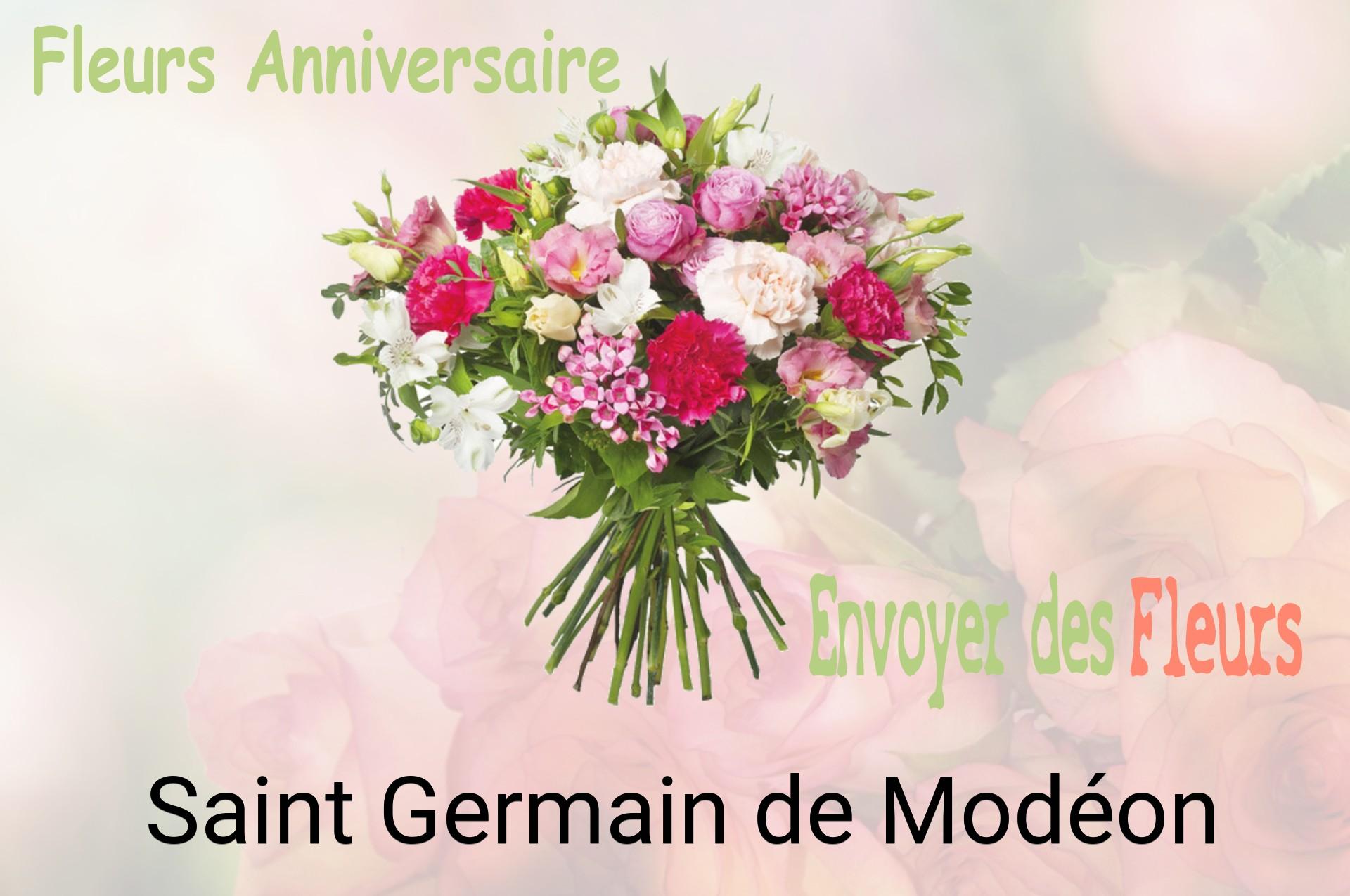Bouquet de fleurs d’anniversaire livré à Saint-Germain-de-Modéon